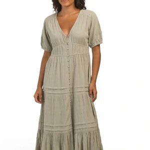 Sage Green Maxi Dress